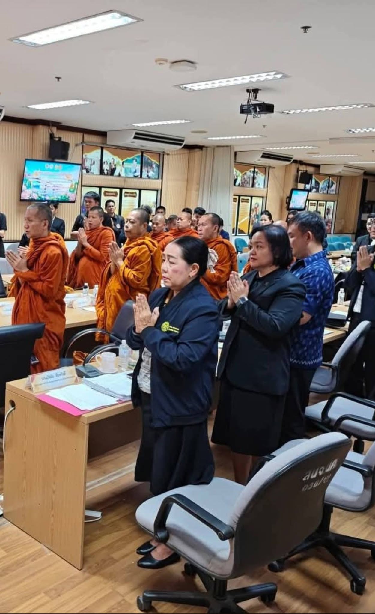 ประชุมสรุปผลโครงการนิเทศ ติดตาม และกำกับคุณภาพเพื่อการประกันคุณภาพการศึกษาโรงเรียนพระปริยัติธรรม แผนกสามัญศึกษาจังหวัดหนองคาย ประจำปีงบประมาณ พ.ศ.๒๕๖๙
